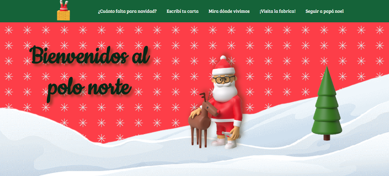 pagina de navidad